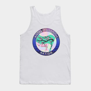 Antifascist Vaporwave Action Tank Top